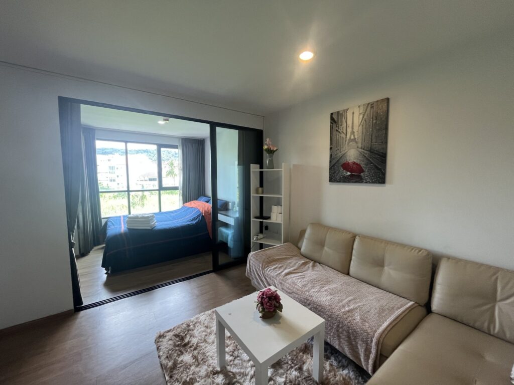 Studio Condo FOR RENT near Central Phuket Floresta
 Ready to Move in 

 Price :