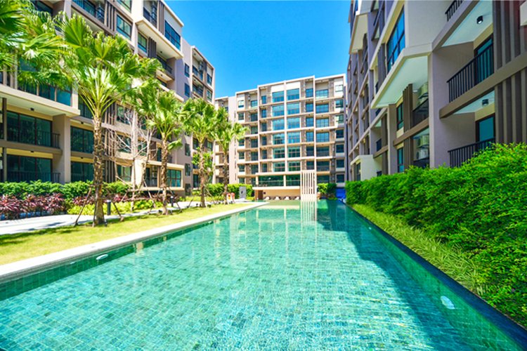 Condominium unit for rent near Phuket Town. Easy to get access to downtown, Kath